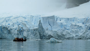 Gletscher in der Paradise Bay
