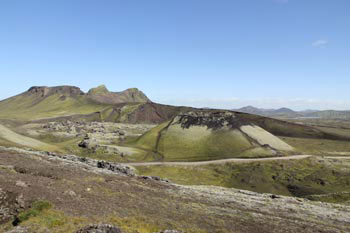 Vulkankegel Stutur - Naturschutzgebiet Fjallabak