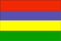Fahne Mauritius
