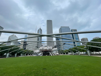 Millennium Park - Cloud Gate Skulptur - Frank O. Gehry 
