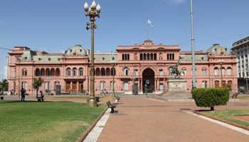 Präsidentenpalast Casa Rosado in Buenos Aires