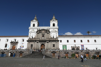 Quito - St. Franziskus-Kirche
