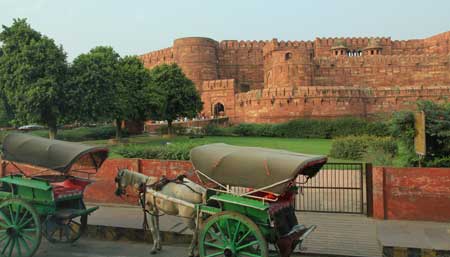 Rotes Fort in Agra - UNESCO Weltkulturerbe