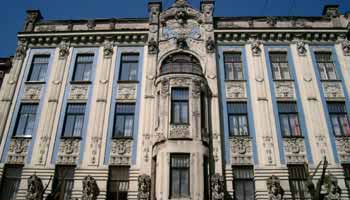 Riga - Art Nouveau-Viertel