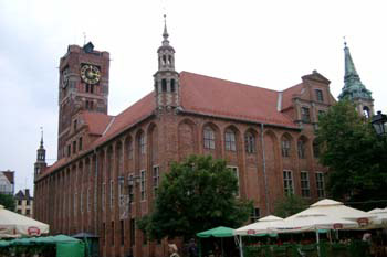 Torun - Rathausmarkt/Rathaus