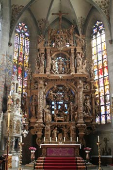 Altar im Münster St. Nikolaus - Überlingen