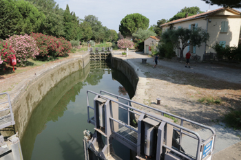 Canal du Midi - Schleuse