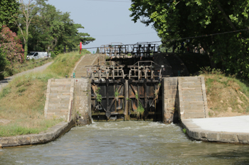 Canal du Midi - Dreifachschleuse