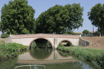 Canal du Midi - Brücke