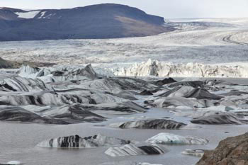 Skalafellsjökull - Gletscher mit See