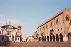 Mantua, Piazza Sordello - Palazzo Ducale