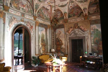 Villa Corliano - Freskendecke