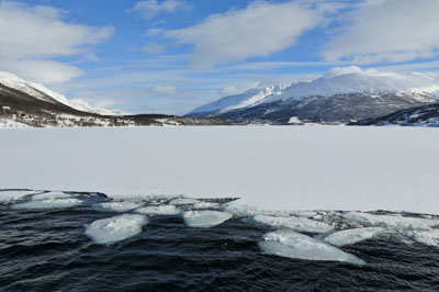 Ramfjord - zugefroren