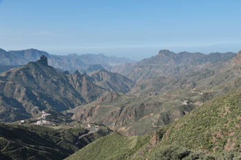 Blick vom Cruz de Tejeda