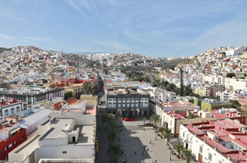 Las Palmas vom Turm der Kathedrale Santa Ana