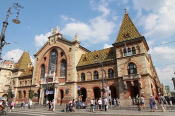 Markthalle im Stadtteil Pest - Budapest