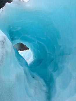 Fox Glacier - Eishöhle